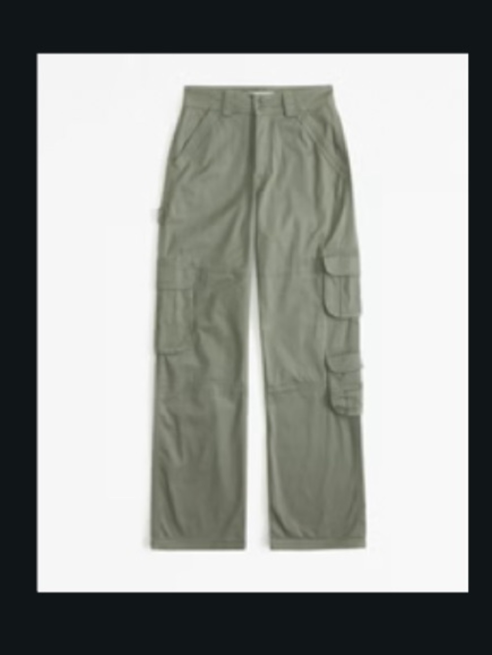 Abercrombie relaxed cargo pants
